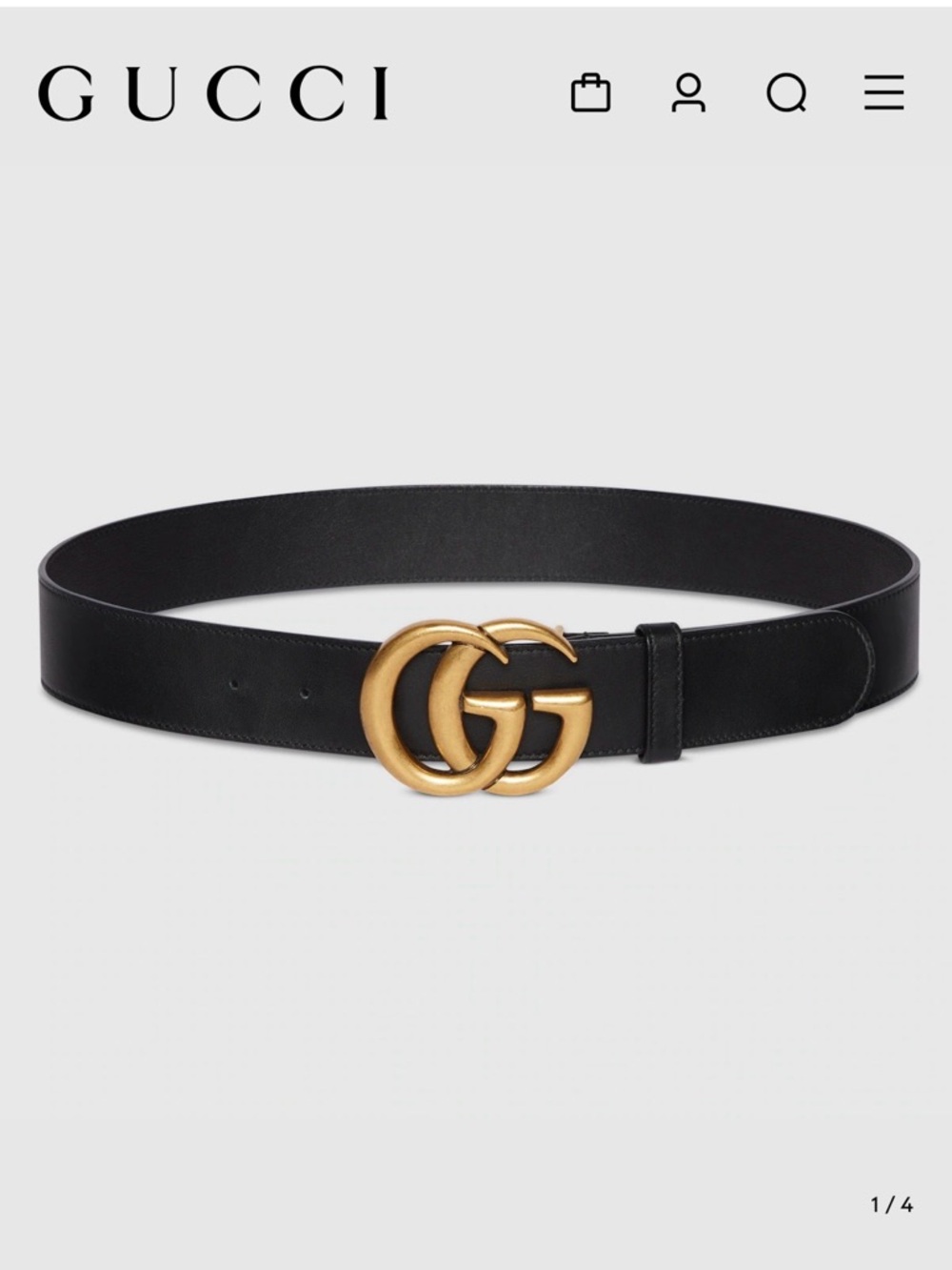 Gucci “GG Marmont Wide Belt” - Picture 2 of 11